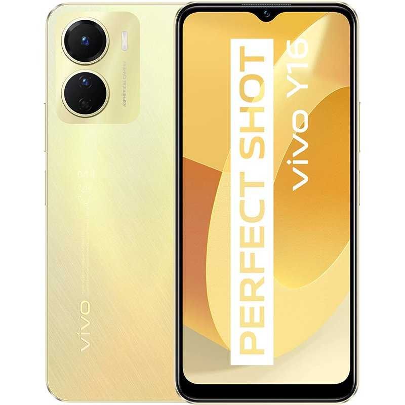 Smartfon VIVO Y16 4/128GB Złoty NOWY