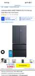 Lodówka MIDEA MDRF705BIE70 SLOT IN Side by Side 191cm No Frost Szara