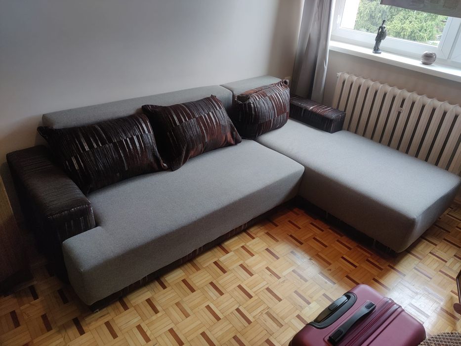 Narożnik z funkcją spania