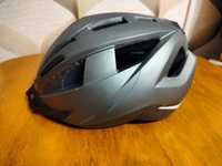 Kask rowerowy z diodą