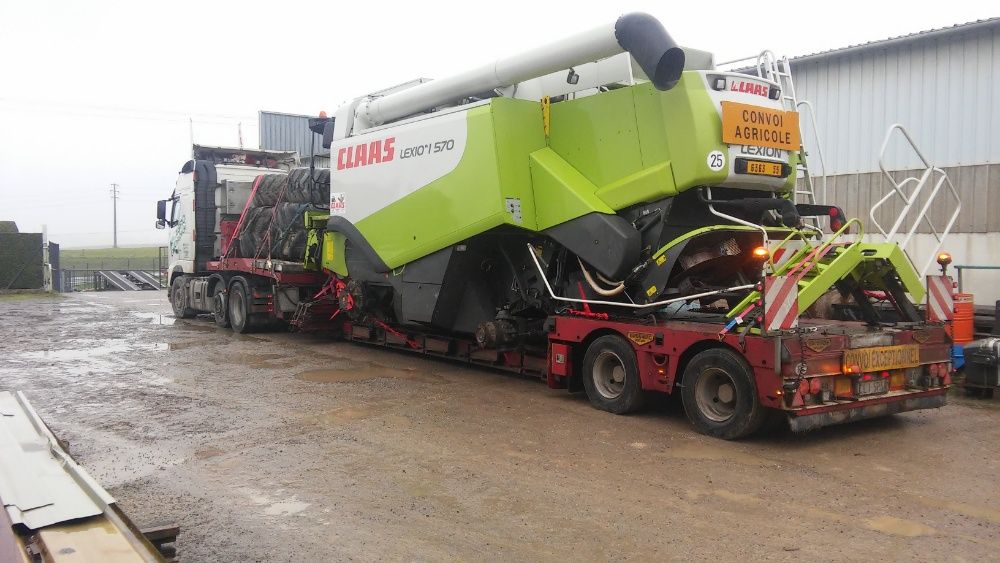 Transport Claas Lexion 410,420,430,440,450,460,470,480,520,530,540,550