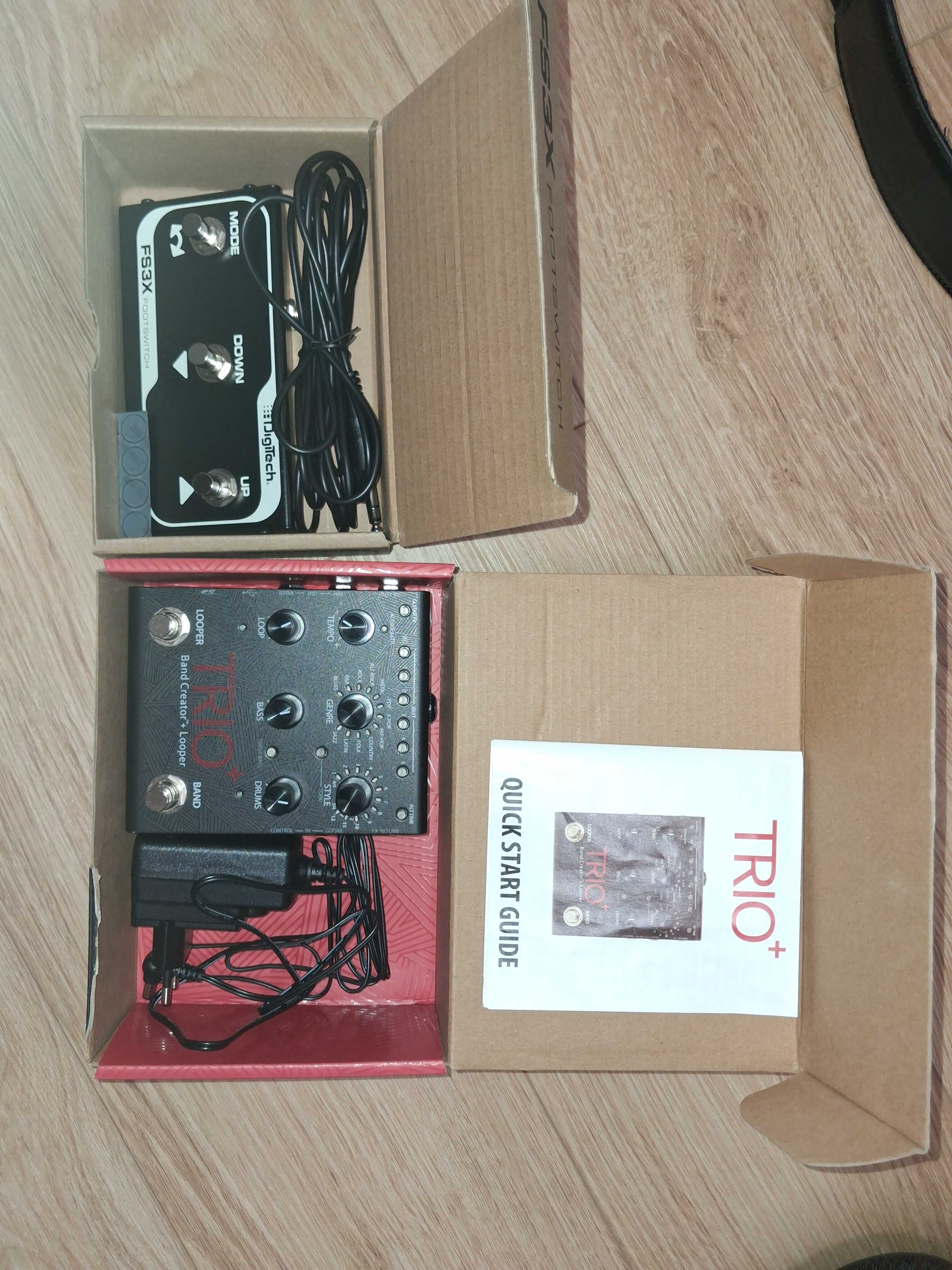 Digitech Trio+ Band Creator + Digitech FS 3X