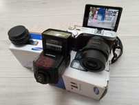 Фотоапарат беззеркальний Samsung NX500 16-50OIS 4K S30NB 30mm SEF42A