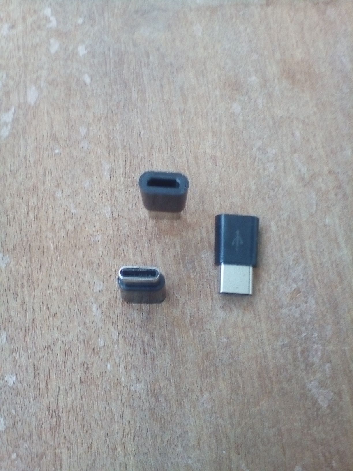 Переходник адаптер с micro USB и USB на Type C (папа)
Цвет чёрный
Для