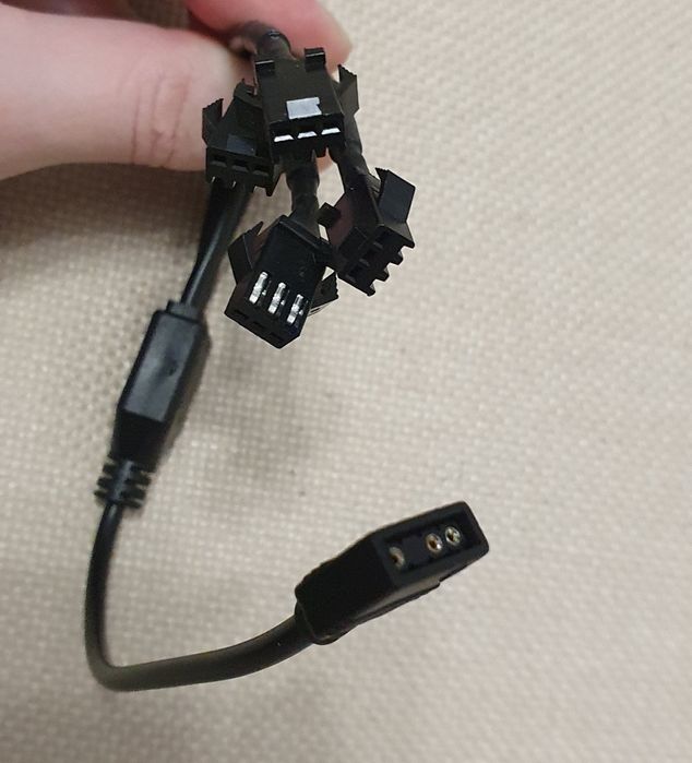 RGB переходник для куллеров/вентиляторов (папа)