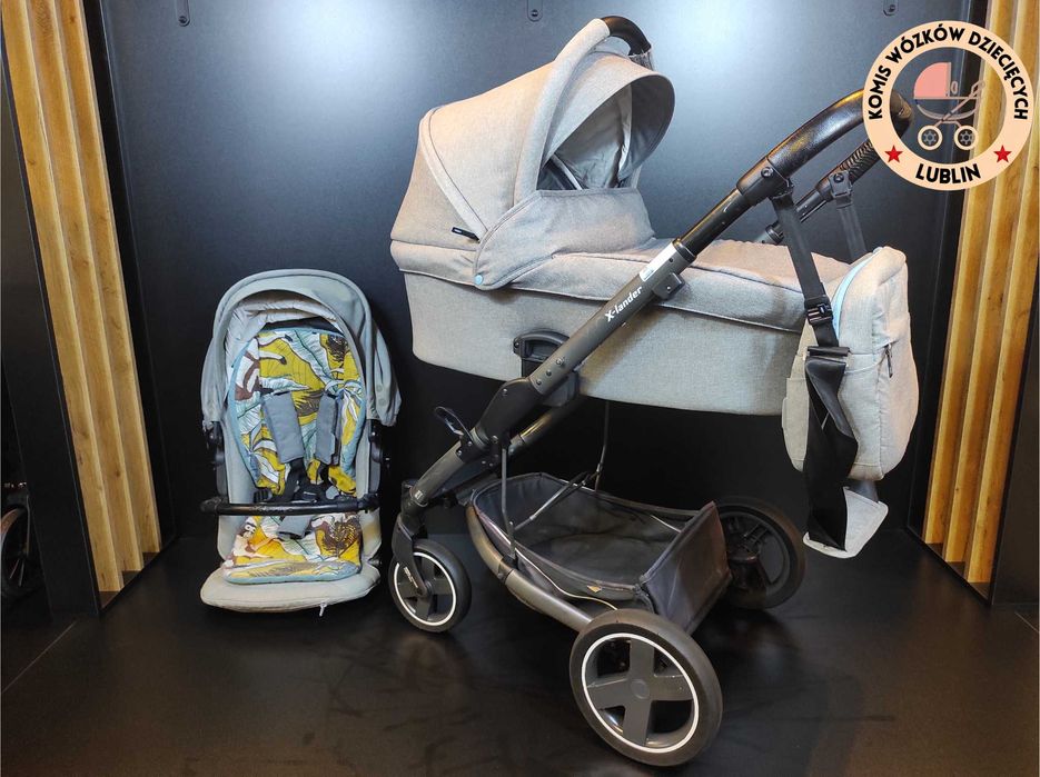 X-Lander X-CITE wózek głęboko-spacerowy 2w1 + akcesoria