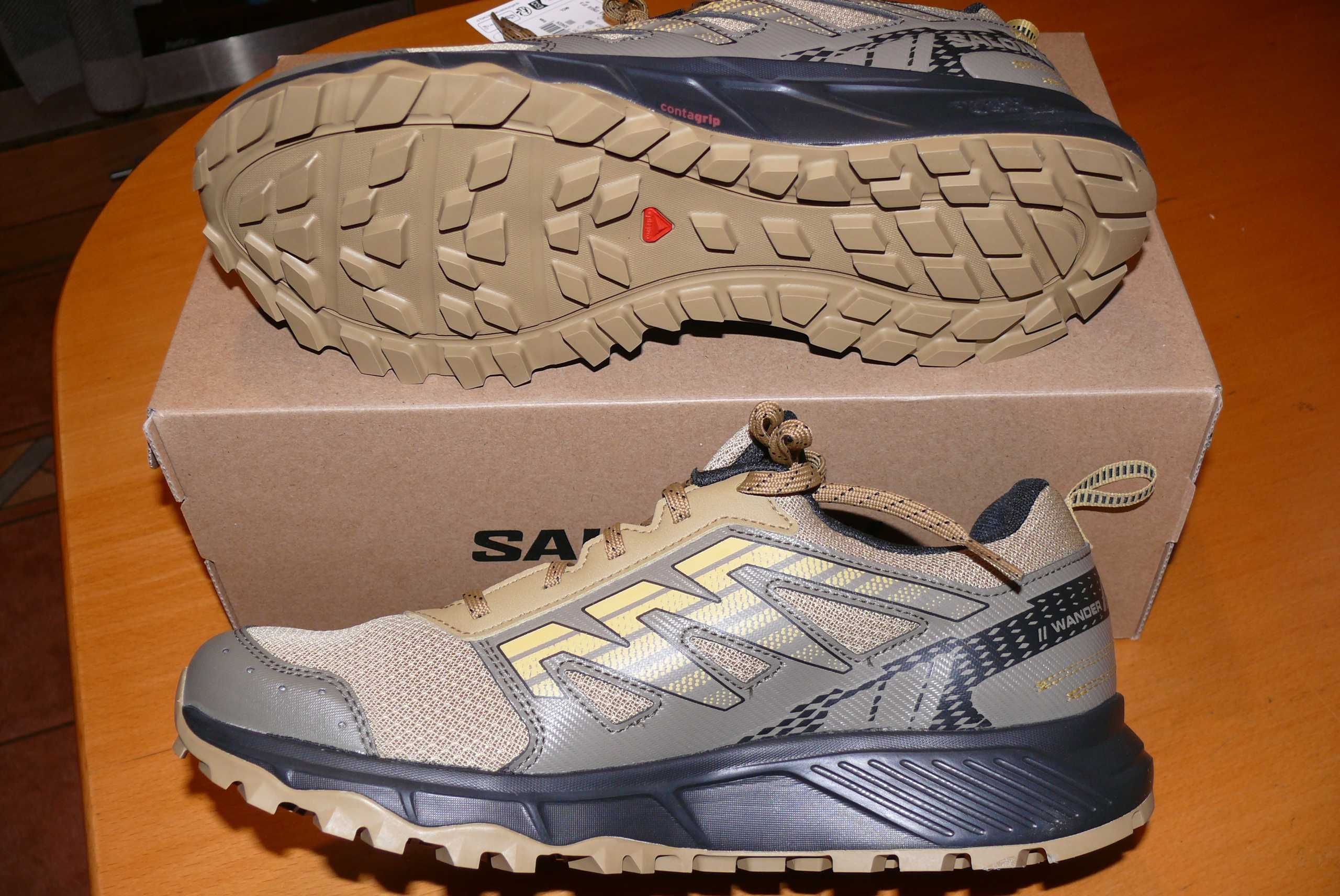 Buty trekkingowe SALOMON WANDER GTX Gore-Tex 43 1/3 EU 27,5 CM