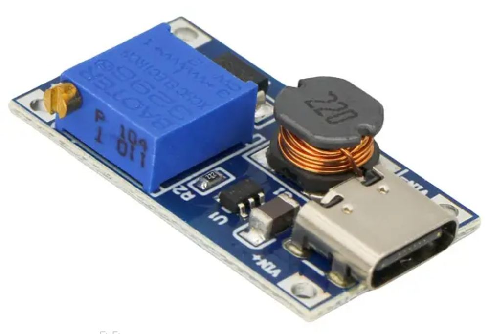 Регулюємий модуль підвищення напруги