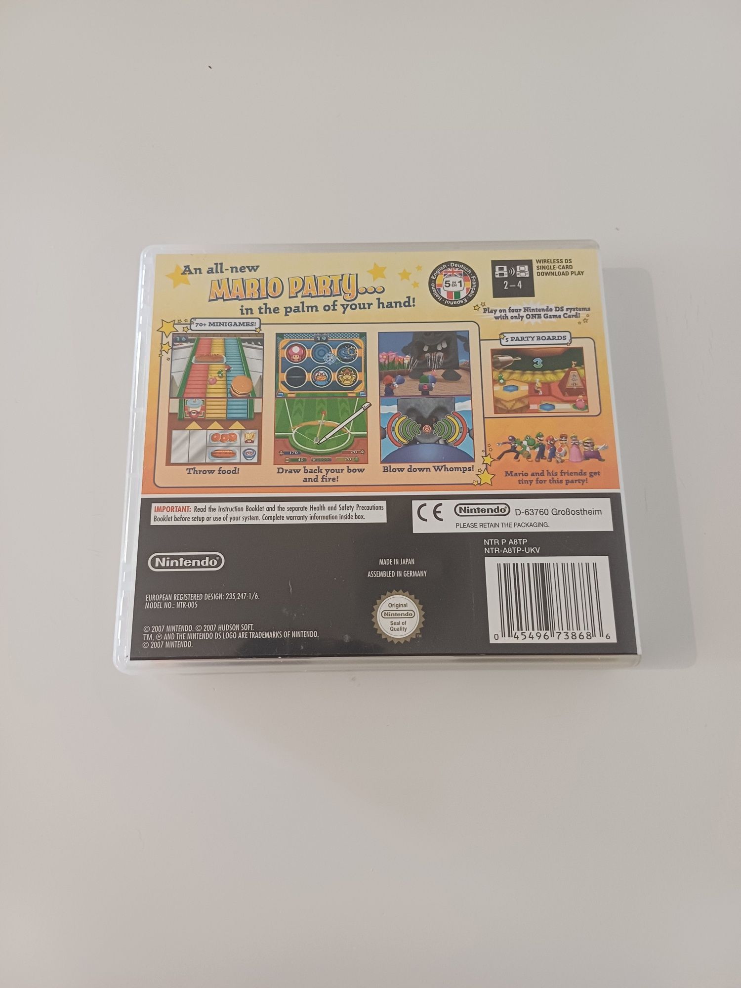 Mario Party DS Nintendo DS oryginalna angielska