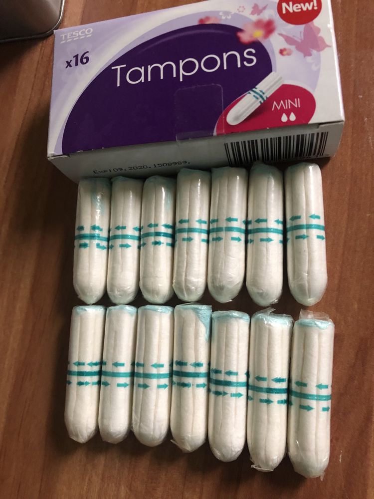 Tampony higieniczne Mini 52 szt  menstruacja miesiączka