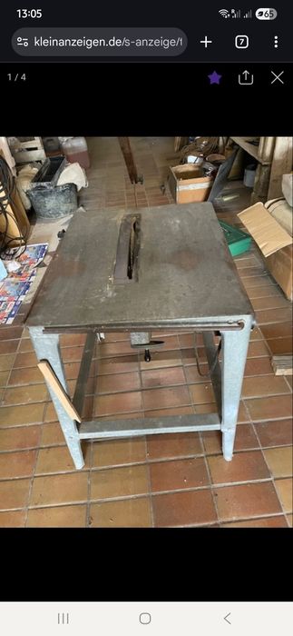 Krajzega piła stołowa 230 w