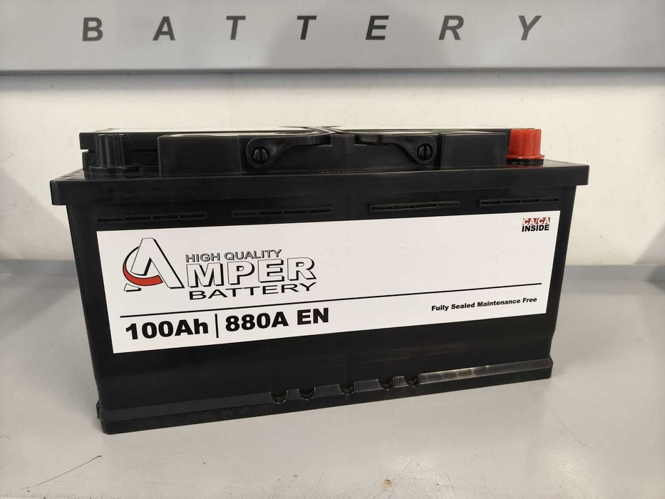 Akumulator 12v 100ah 880 EN Nowy Ciężki Mocny Wysyłka Dostawa
