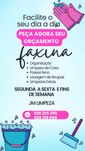 Limpezas casas apartamentos escritórios pós obras.