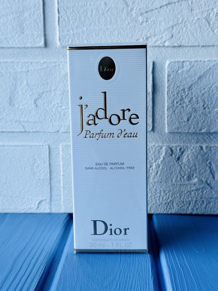 DIOR J'adore Parfum d’Eau парфумована вода без алкоголя