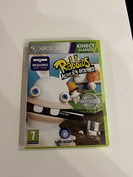 Gra Rabbids Alive & Kicking na Xbox 360 jak nowa