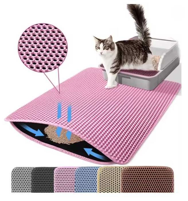 Tapete de areia para gatos