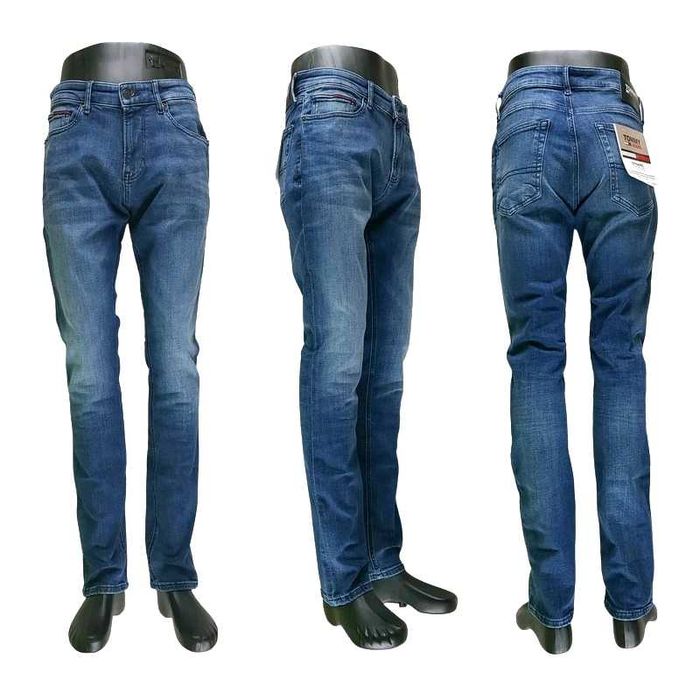 Męskie jeansy Tommy Jeans Scanton Slim Tommy Hilfiger nowe - W33/L34