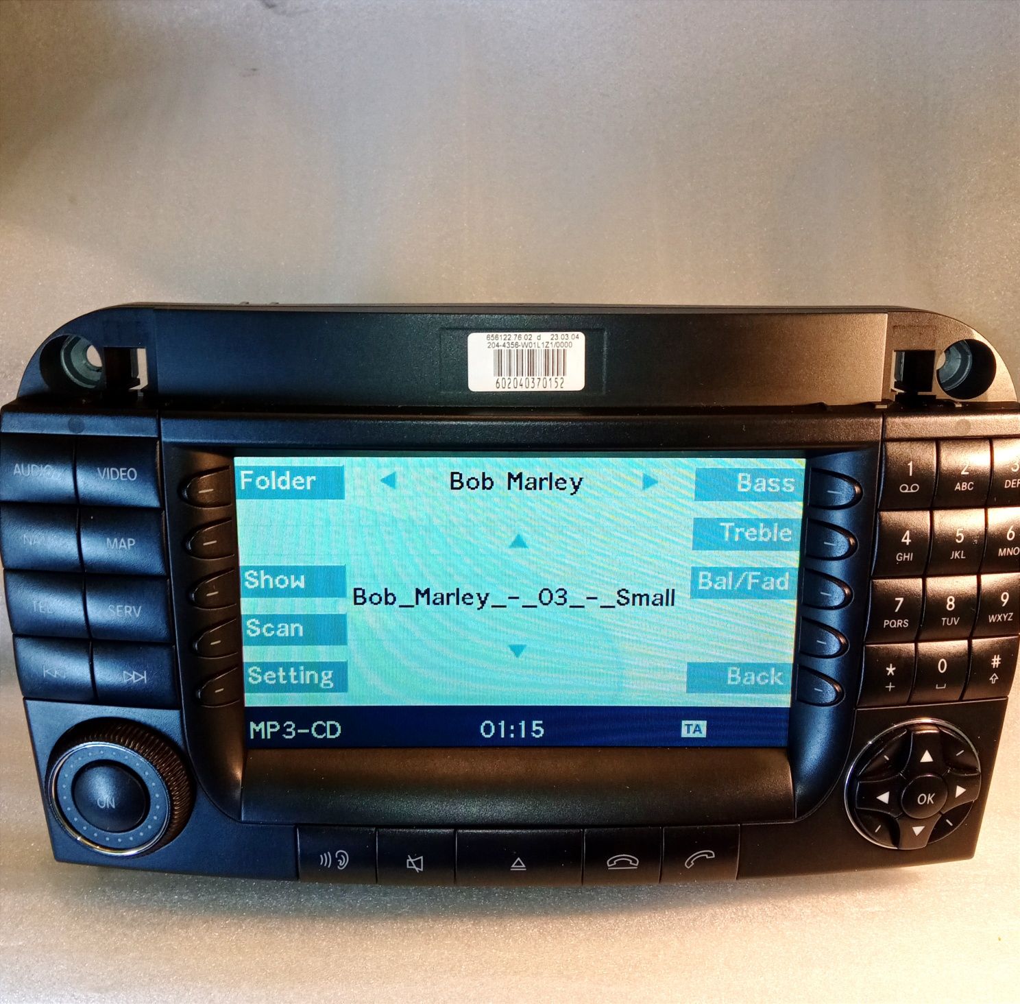 Radio Nawigacja Mercedes W220 W215 CL LIFT II Ntg1
