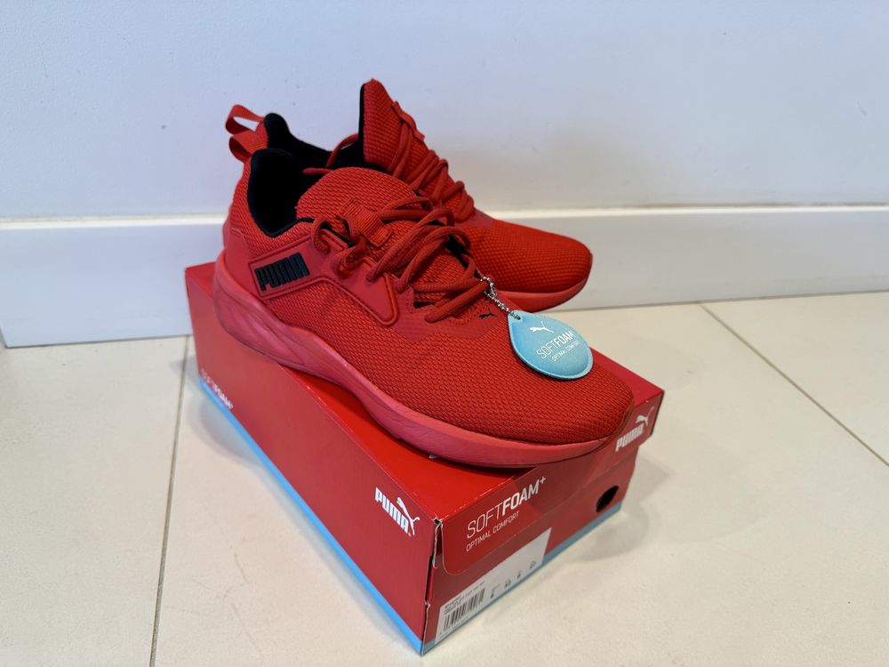 Buty Puma Erupter 42 | czerwone SoftFoam+ | do biegania | stan idealny