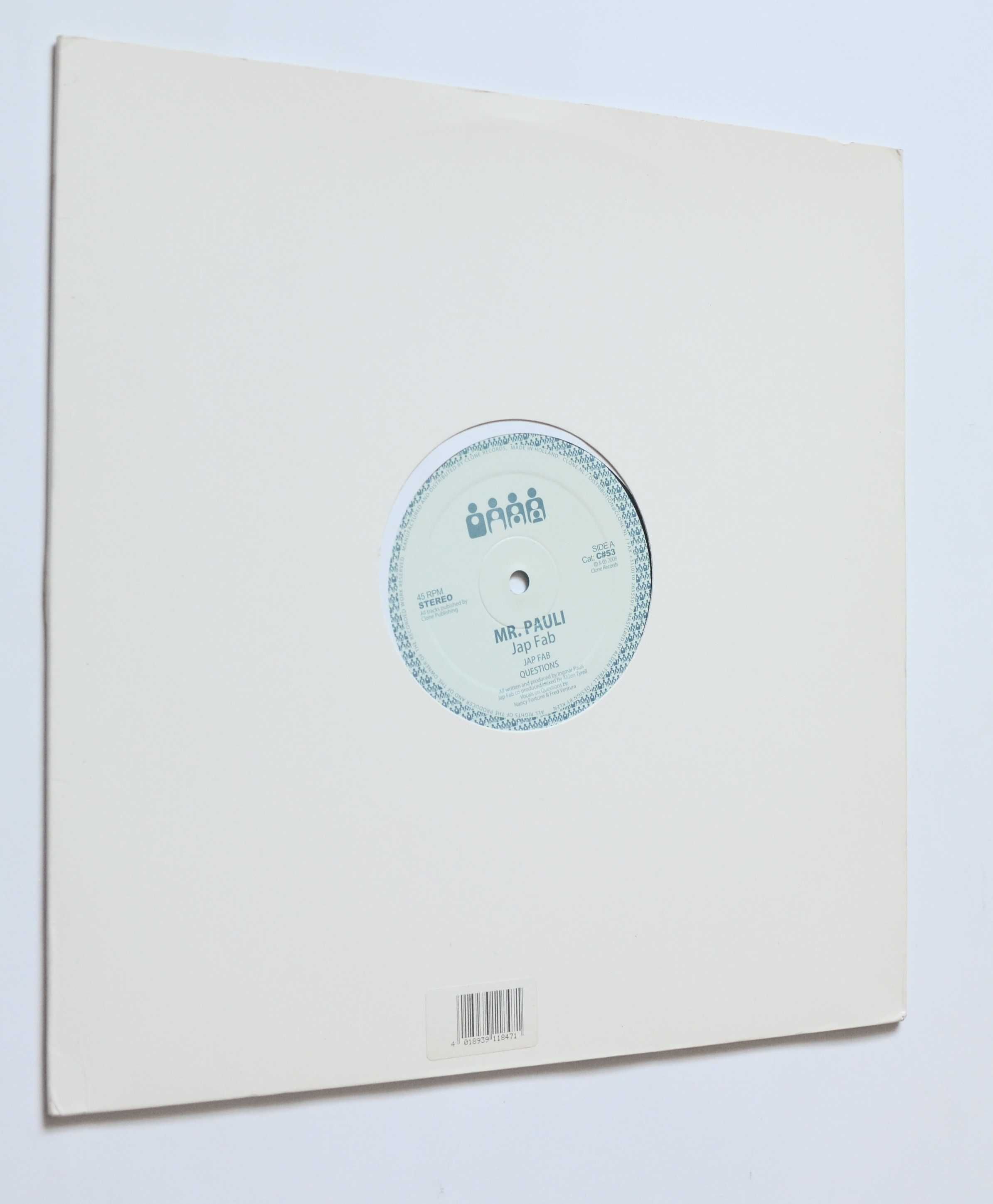 Mr. Pauli - Jap Fab (Winyl) Blue Transparent
