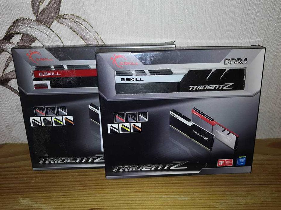 Память G.Skill Trident Z DDR4 16 ГБ (8GB×2) – 2 комплекта