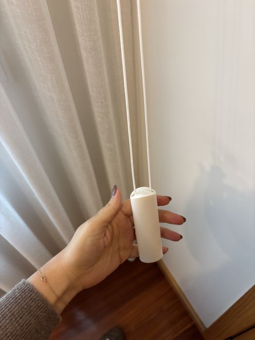 Cortina com sistema de calha