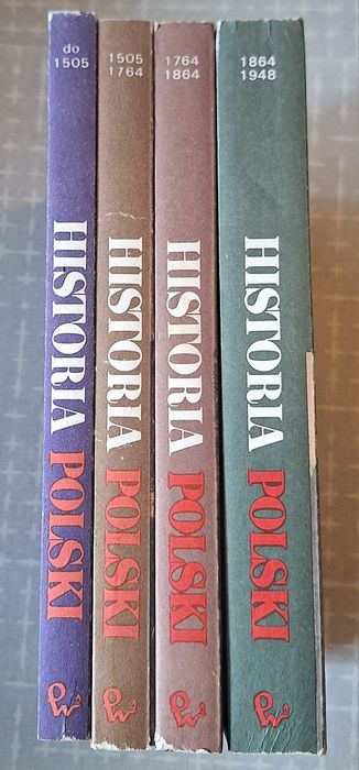 Historia Polski - do 1505, 1505 - 1764, 1764 - 1864, 1864 - 1948