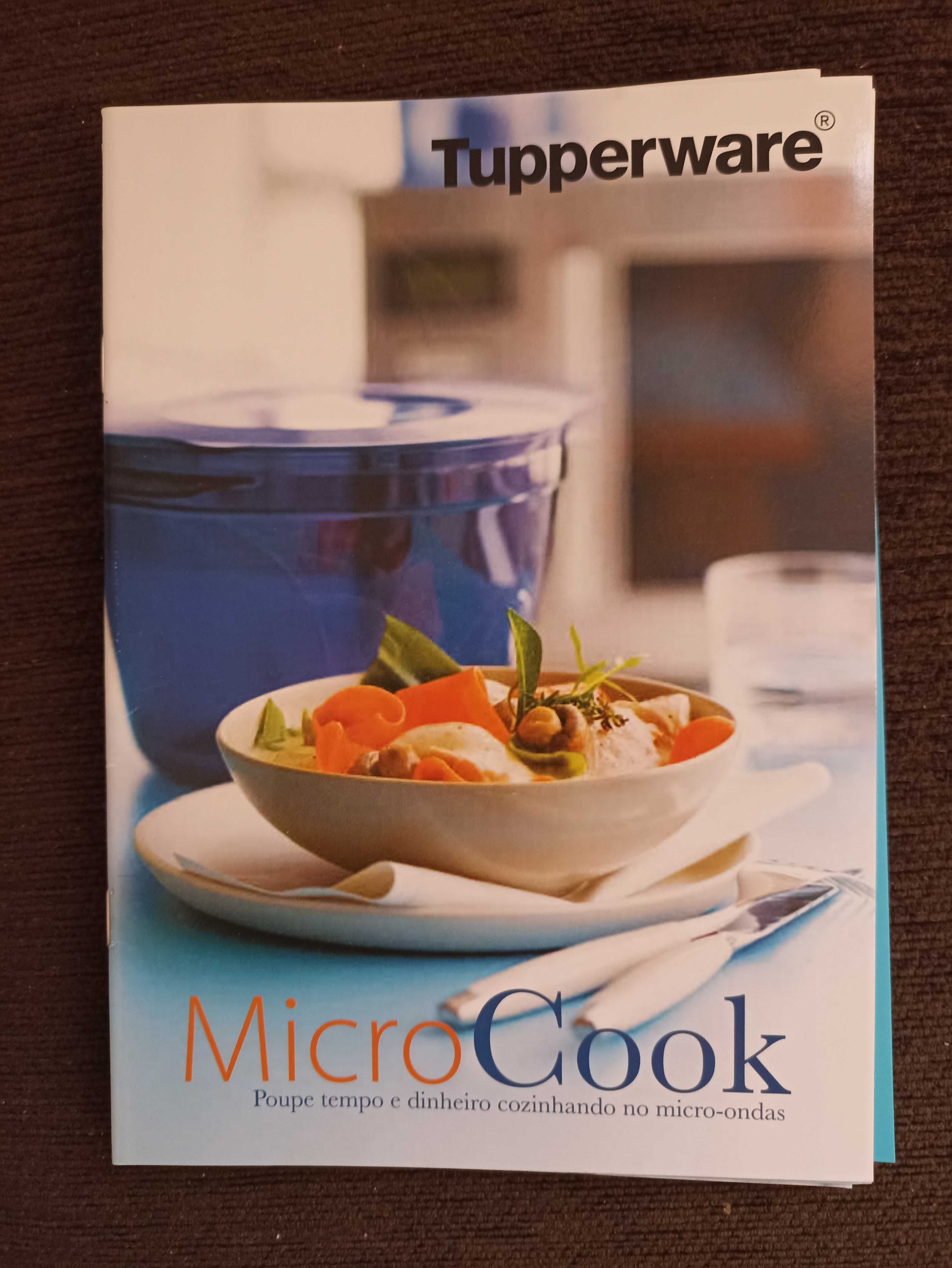 Livro micro Cook da Tupperware