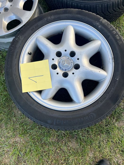 Felgi aluminiowe Mercedes 16” – oryginał, dwa wzory, komplet 500 zł