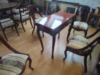 Zestaw karciany - rozkladany stolik i krzesła