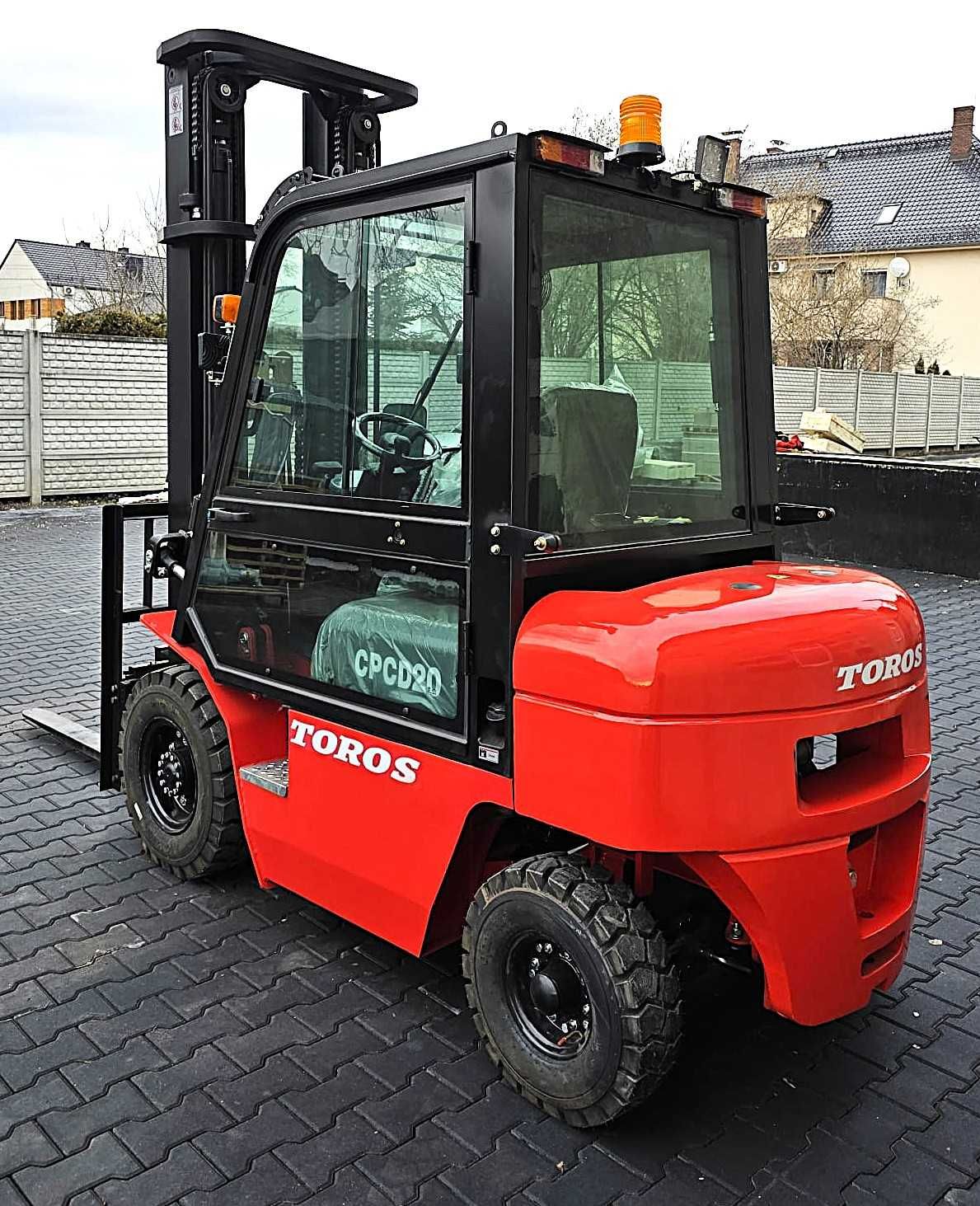 Wózek widłowy Toros 2T widlak