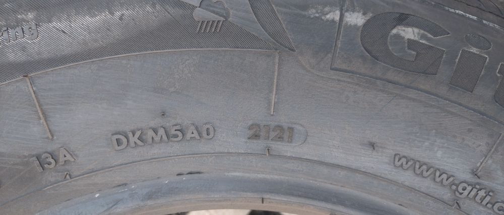 Opony para nowe 195/65R15 95H XL GitiAllSeason montaż wyważanie