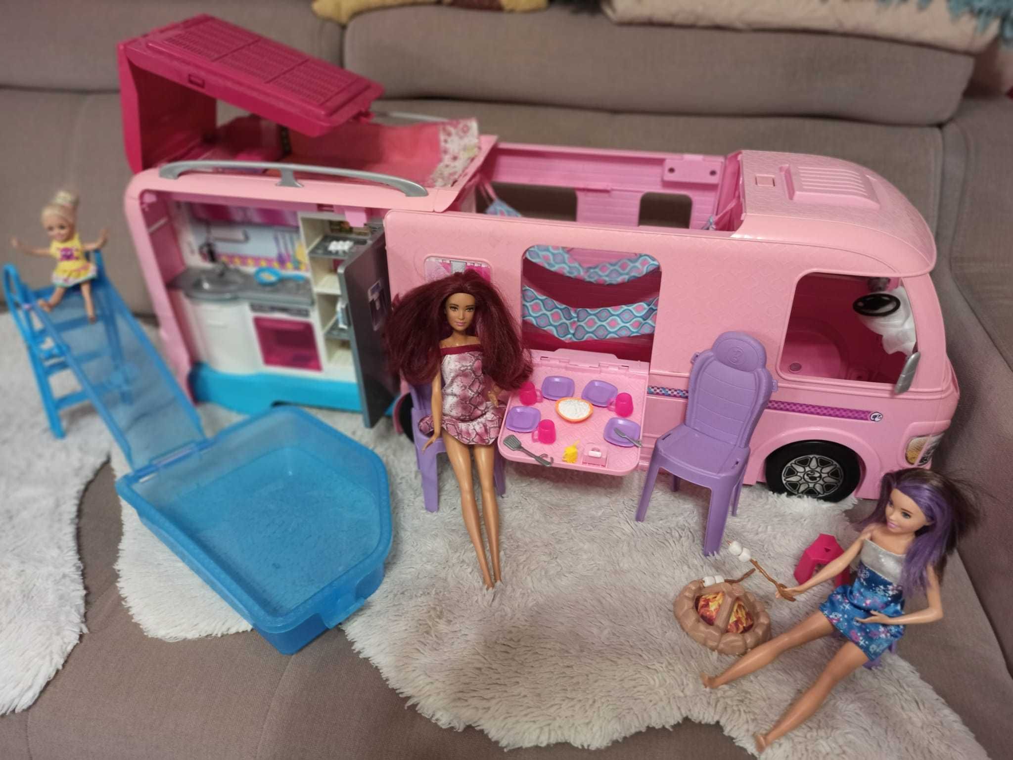 kamper dla barbie