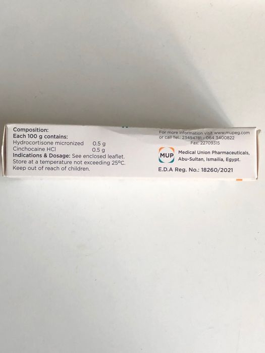 Sediprokt 20 g. maść na hemoroidy.Egipt