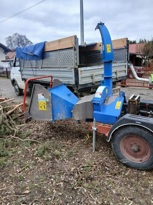 Uslugi rebakiem mobilnym,Czyszczenie działek