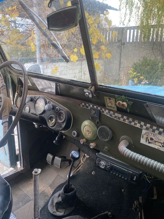 ГАЗ 69 на уаз мостах