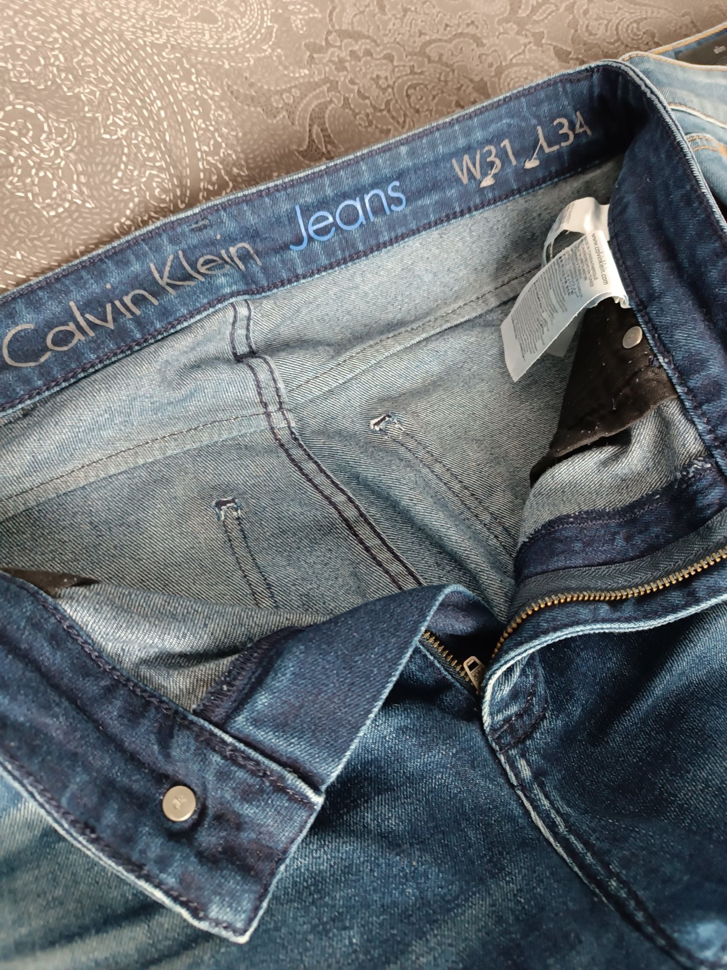 Spodnie Cavin Klein Jeans rozm W 31 L 34 trzy pary