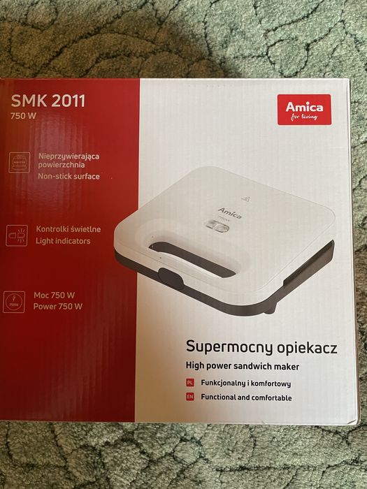 Nowy supermocny opiekacz Amica