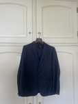 Conjunto de fato formal azul de homem da Sacoor brothers