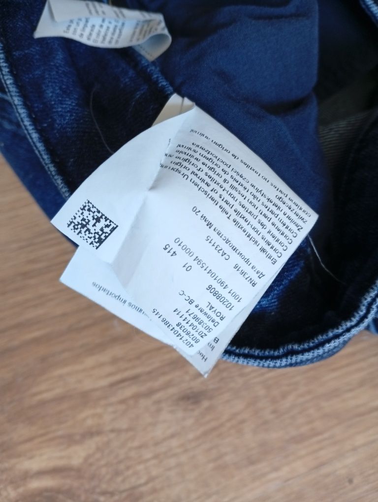 Hugo Boss oryginalne stretch slim jeans męskie w stanie bardzo dobrym