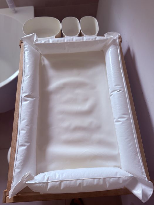 Przewijak stojak stelaż IKEA + organizery