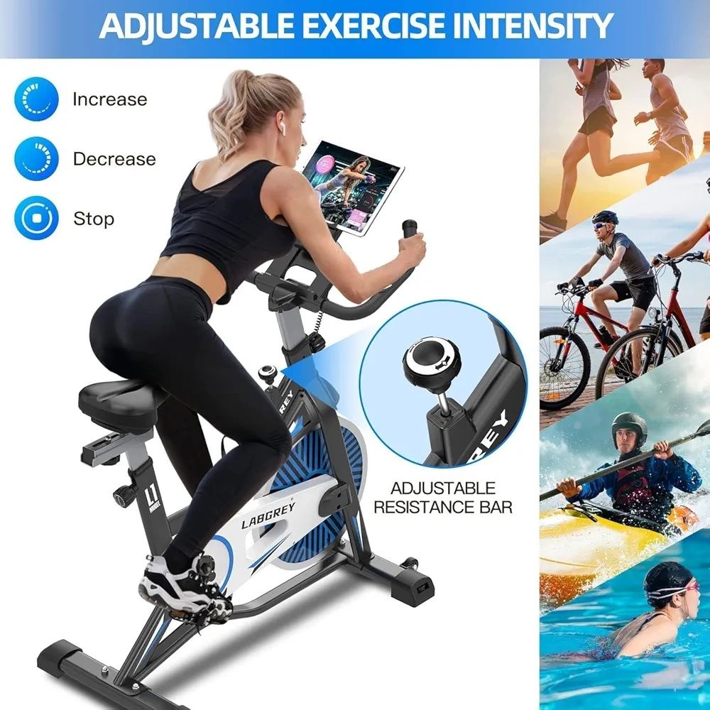 Nowy Rower Stacjonarny Treningowy Spinningowy Labgrey koło 15kg LCD