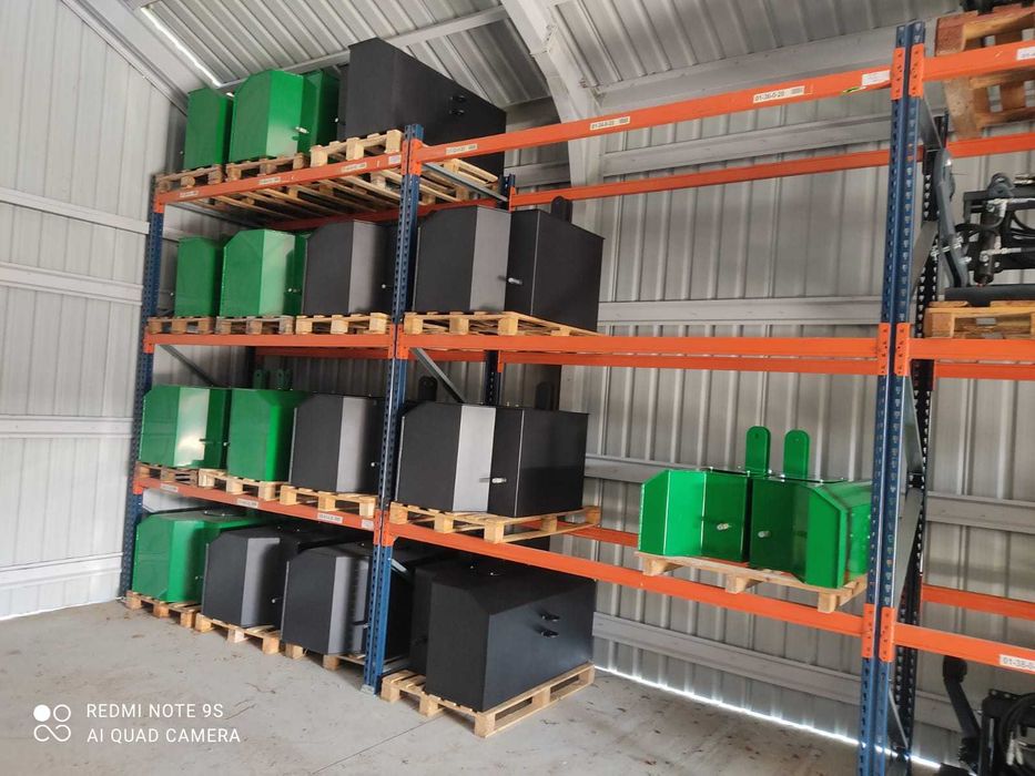 Balast Obciążnik Ciężarek Odważnik na TUZ 600kg