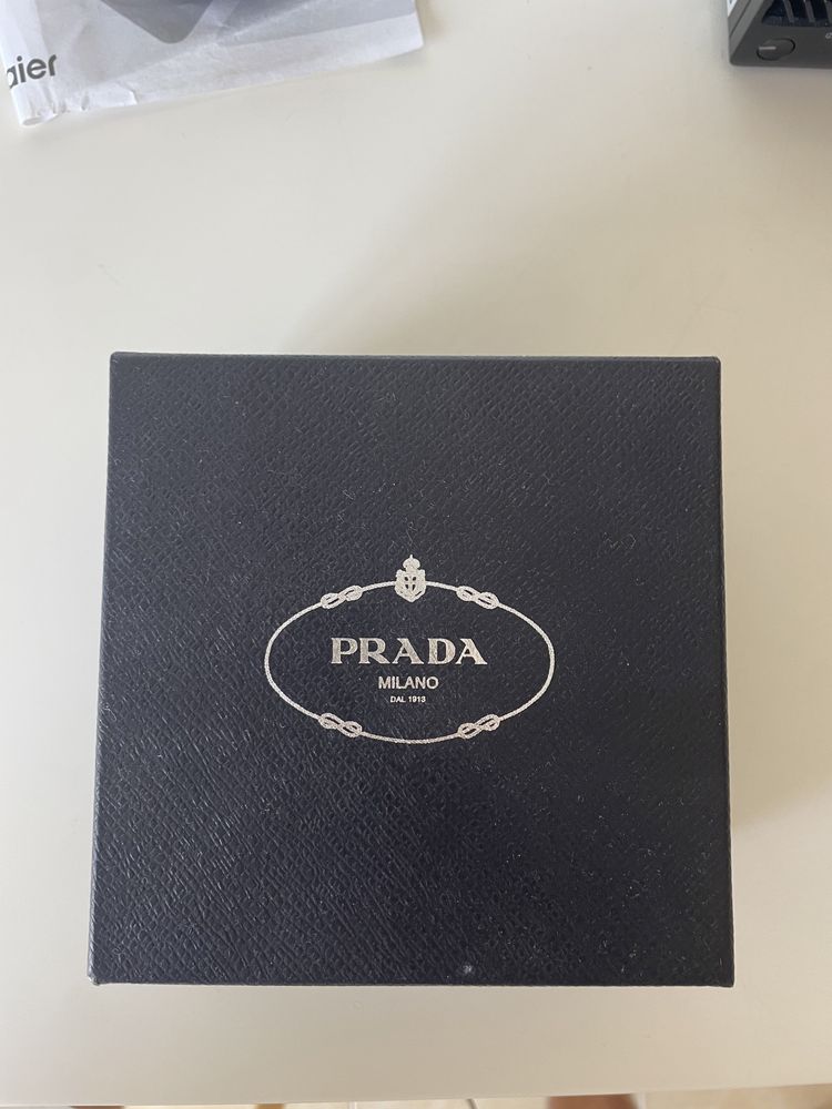 Cinto Prada preto/azul original