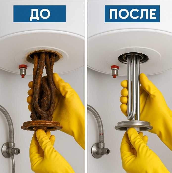 Чистка, ремонт і установка бойлерів у Кривому Розі