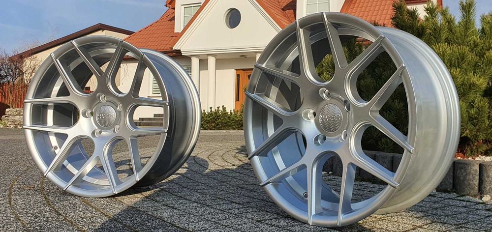 FELGI Haxer HX022 do BMW E36 E46 E90 F30 F31 F32 8j i 9j x 18 Srebrne