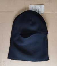 Балаклава зимняя флисовая, лыжная маска, шлем горнолыжный черная.