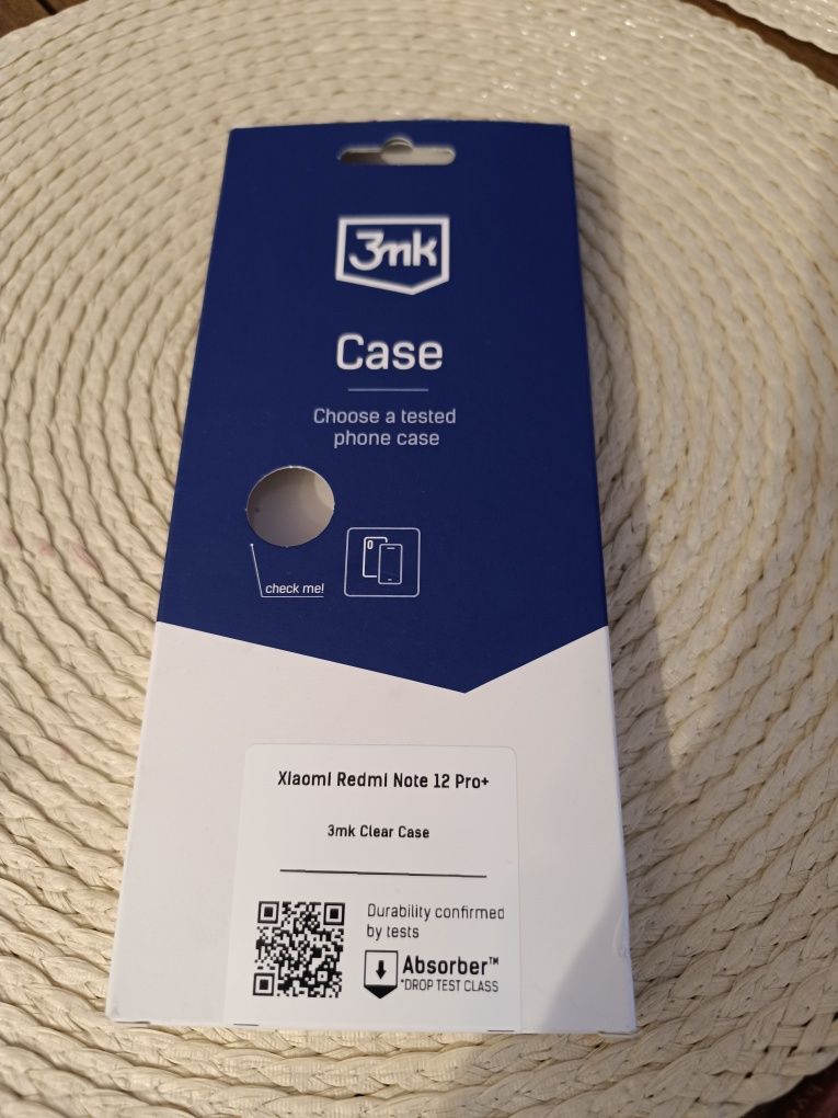 Nowe Etui 3MK Clear Case do Xiaomi Redmi Note 12 Pro+ przeźroczyste