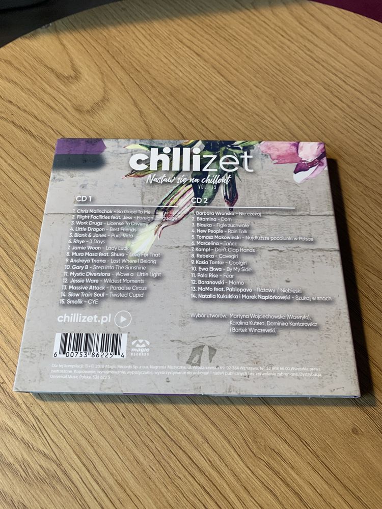 Chillizet - Nastaw się na chillout vol.19 2 CD/ JAK NOWA
