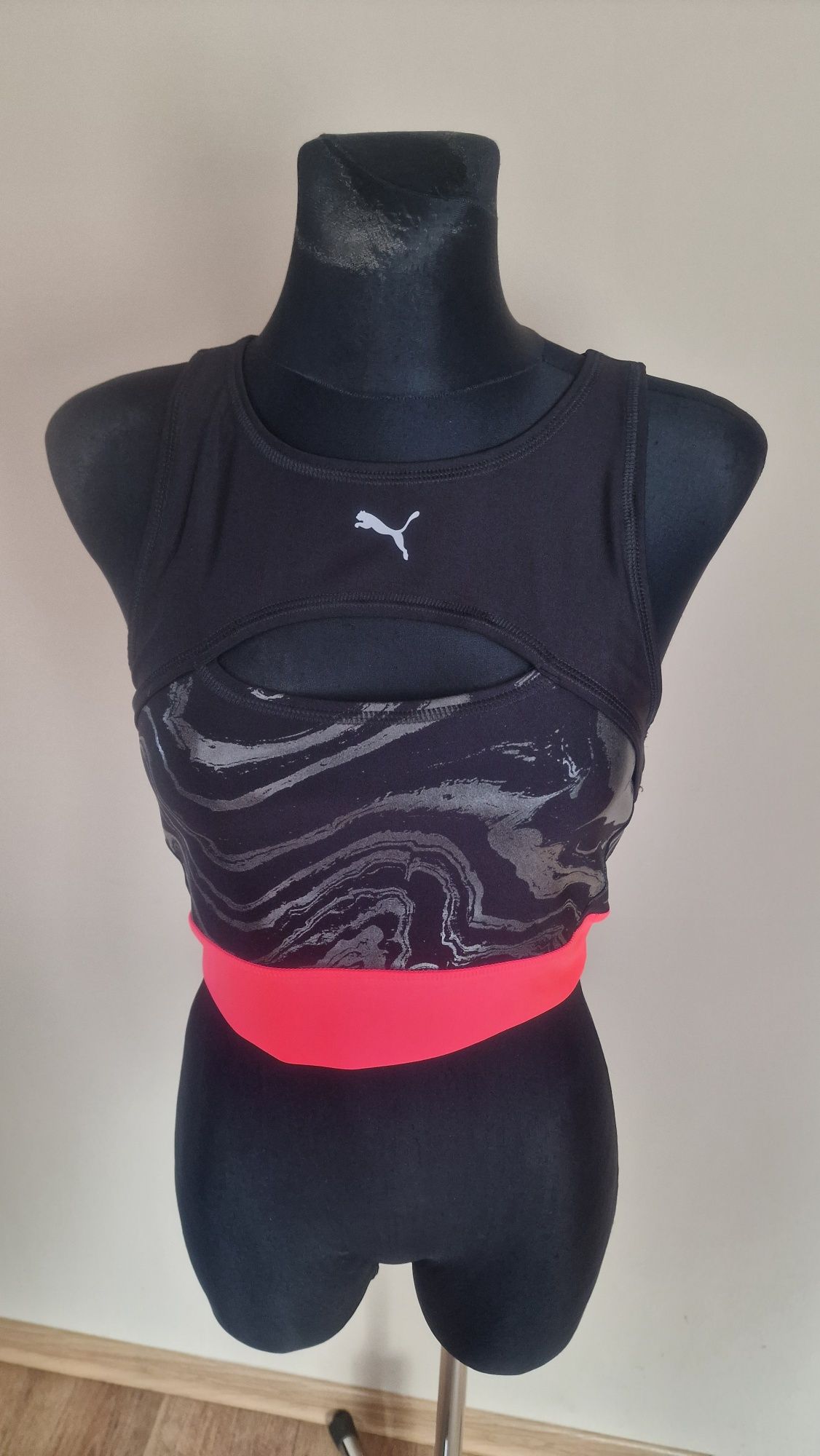 Puma rozmiar S stanik sportowy top biustonosz sportowy